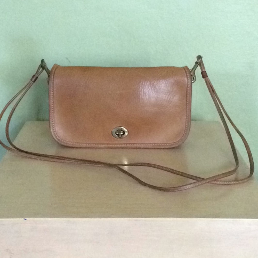 Vintage Coach leather bag